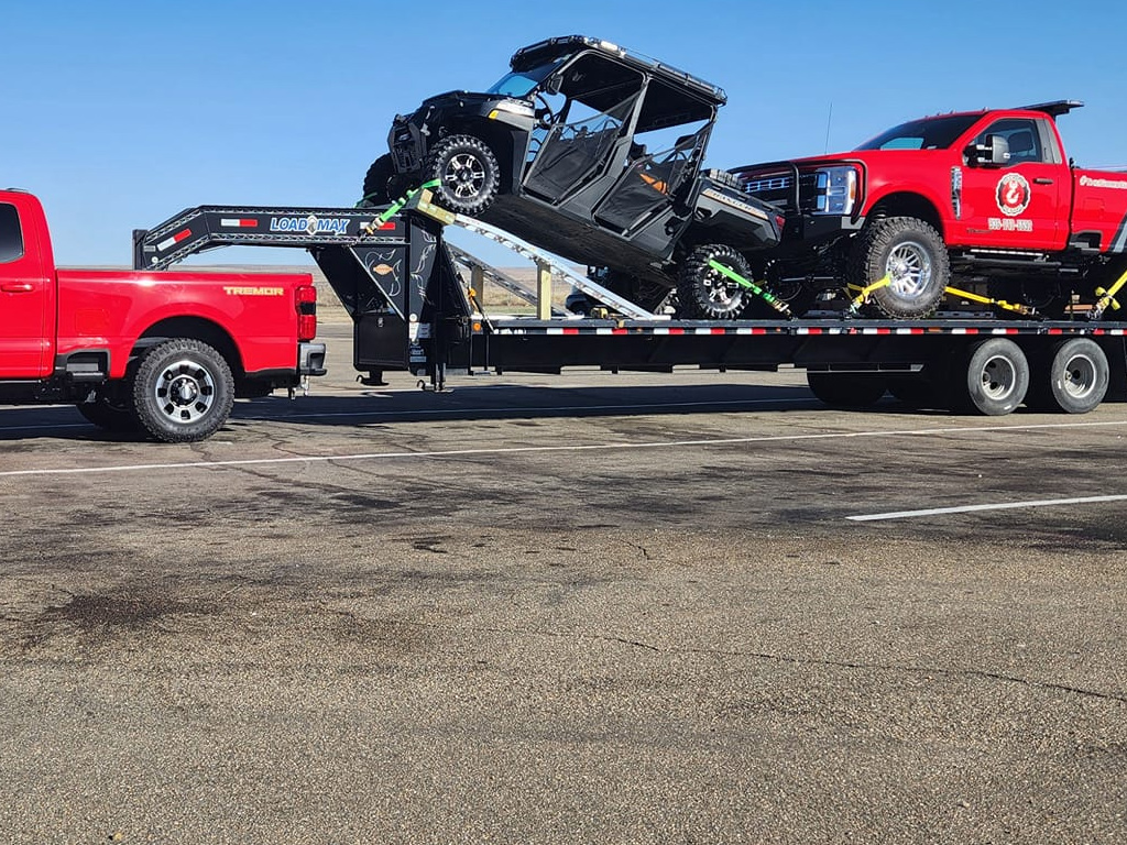 Miller Towing & Recovery providing Fleet Towing Service Conroe TX for a commercial work truck